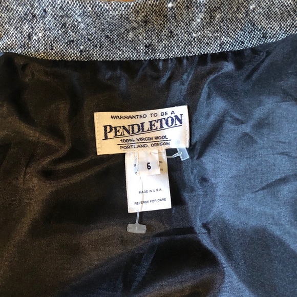 Vintage Pendleton 100% wool Jacket S 4/6 mod ska - Picture 12 of 15